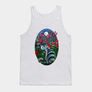 The Cat and the Moon Tank Top